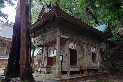 島根県-物部神社-後神社 島根県-物部神社-後神社 物部神社,神社,石見国の写真素材
