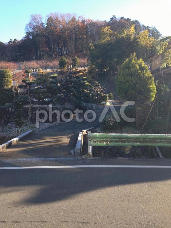 とある道の一連の景色25 道,町,街の写真素材