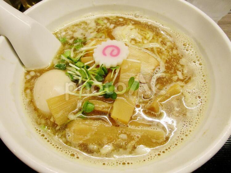 煮干しスープの中華そば 煮干しスープの中華そば,中華そば,ラーメンの写真素材