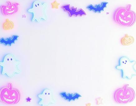 ハロウィンイベント用ポスター素材 ハロウィンイベント用ポスター素材の写真