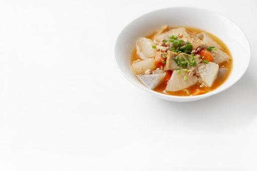 根菜と厚揚げの煮物 根菜と厚揚げの煮物,煮物,根菜の写真素材