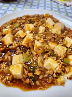 Soy meat mapo tofu C, JPG