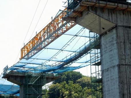 【工事写真】道路建設現場 【工事写真】道路建設現場 道路,橋梁,架設の写真素材