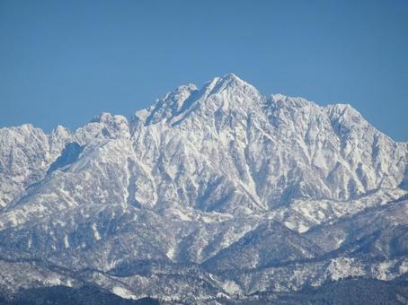 立山連峰剱岳 立山連峰剱岳,剣岳,剣御前岳の写真素材