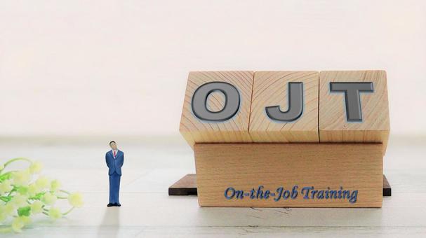 OJT ojt,オンザジョブトレーニング,職場内訓練の写真素材