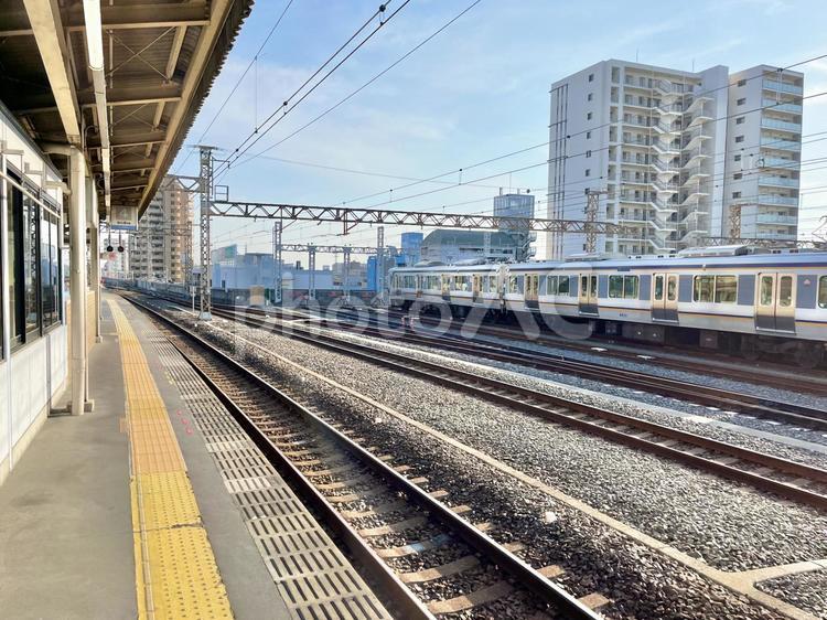 住ノ江駅　南海　⑤ 鉄道,電車,電鉄の写真素材