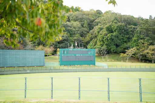 峰山球場 球場,京都,京丹後の写真素材