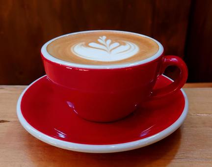 カフェラテ カフェラテ,コーヒー,ホットドリンクの写真素材