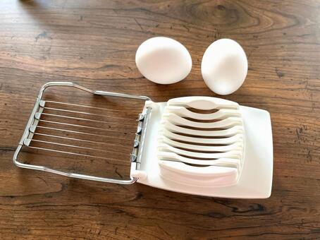 エッグスライサー エッグスライサー,カッター,エッグカッターの写真素材