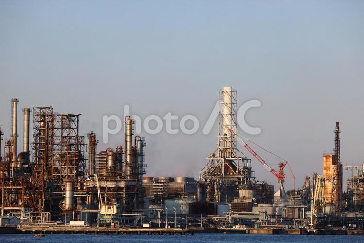 ENEOS根岸製油所 京浜工業地帯,製油所,eneosの写真素材