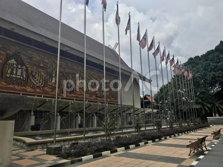 クアラルンプールのマレーシア国立博物館 海外,アジア,クアラルンプールの写真素材