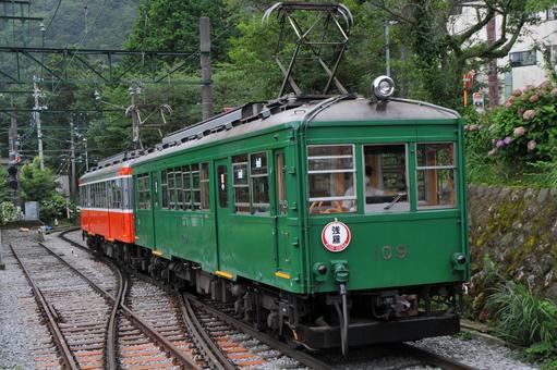 箱根登山鉄道 箱根登山鉄道 鉄道,電車,駅の写真素材