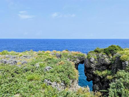 万座の海景色 万座の海景色の写真