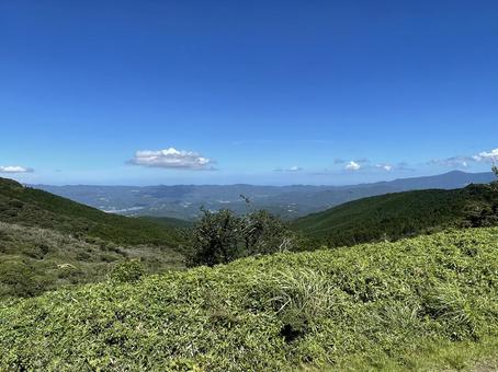 自然 自然 自然,緑,青の写真素材