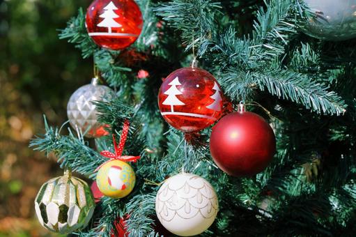クリスマス素材 クリスマス素材 クリスマス,冬,モミの木の写真素材