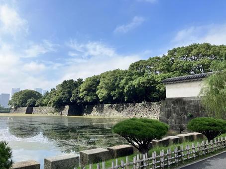 大手門 大手門 風景,東京,皇居の写真素材