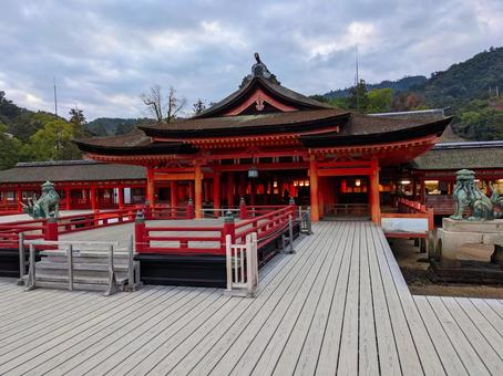 厳島神社 厳島神社 世界遺産,自然,歴史の写真素材