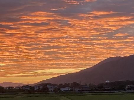 Photo, morning glow, sunrise, sky, 