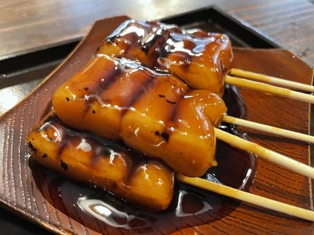 Mitarashi dumplings, JPG