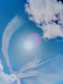 天へ… 空背景 天へ… 空背景の写真