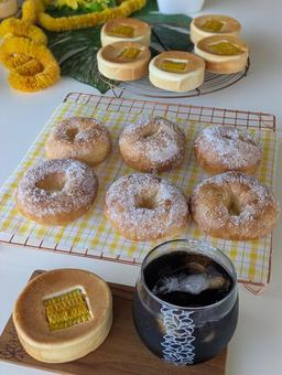 手作りパンの写真