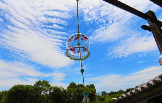 【広島県】観音寺の風鈴まつり 【広島県】観音寺の風鈴まつり 風鈴,観音寺,広島県の写真素材