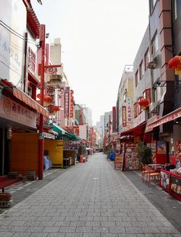 神戸南京町朝の風景 神戸南京町朝の風景 神戸,中華街,南京町の写真素材