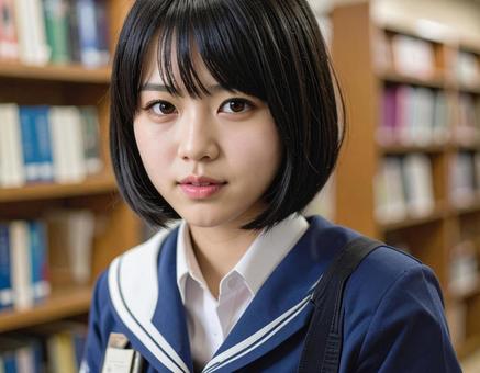 図書館にいますの写真