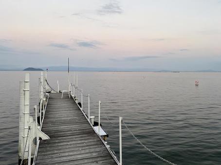 近江の風景(マキノサニービーチ) 近江の風景(マキノサニービーチ) 奥琵琶湖,牧野,マキノの写真素材