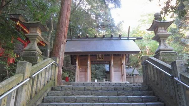 多度大社　於葺門 多度大社,神社,神社仏閣の写真素材