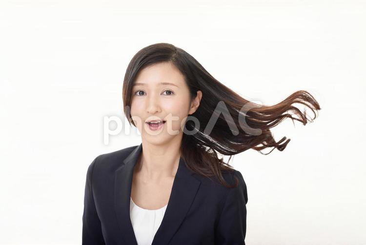 笑顔のビジネスウーマン 女性,ビジネスウーマン,女の写真素材