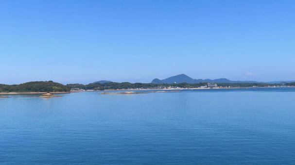 上天草　前島からみた景色の写真