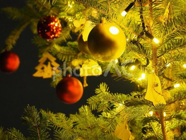 クリスマスツリー 風景,クリスマス,クリスマスツリーの写真素材