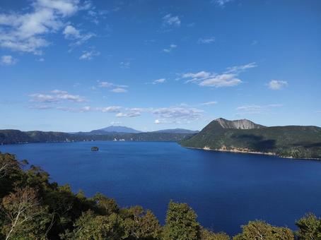 摩周湖 摩周湖 摩周湖,絶景,北海道の写真素材