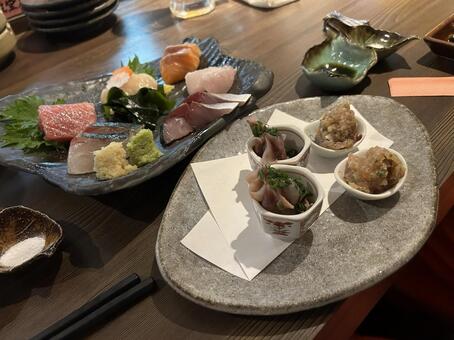 和食　御膳 和食,刺身,魚の写真素材