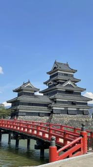 松本城NM03 松本城NM03 松本城,城,国宝の写真素材
