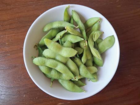 塩茹で枝豆_6 塩茹で枝豆_6 夏野菜,野菜,豆の写真素材