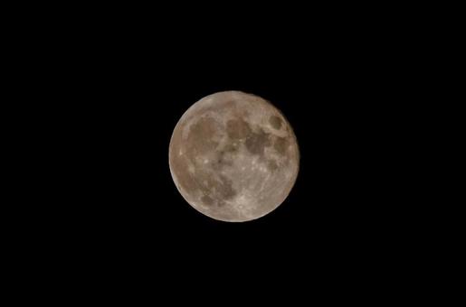 満月の夜 満月の夜の写真