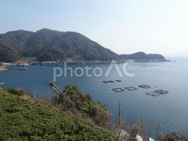 伊根湾の風景 伊根湾の風景,伊根町,伊根の写真素材