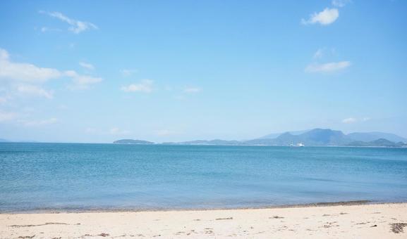 香川県豊島の海 香川県豊島の海 海,ビーチ,砂浜の写真素材