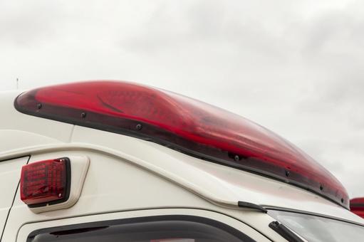 救急車2（田原市） 救急車,消防,緊急車両の写真素材