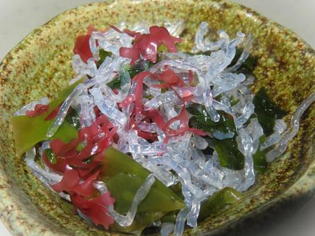 海藻サラダ 海藻,サラダ,食べ物の写真素材