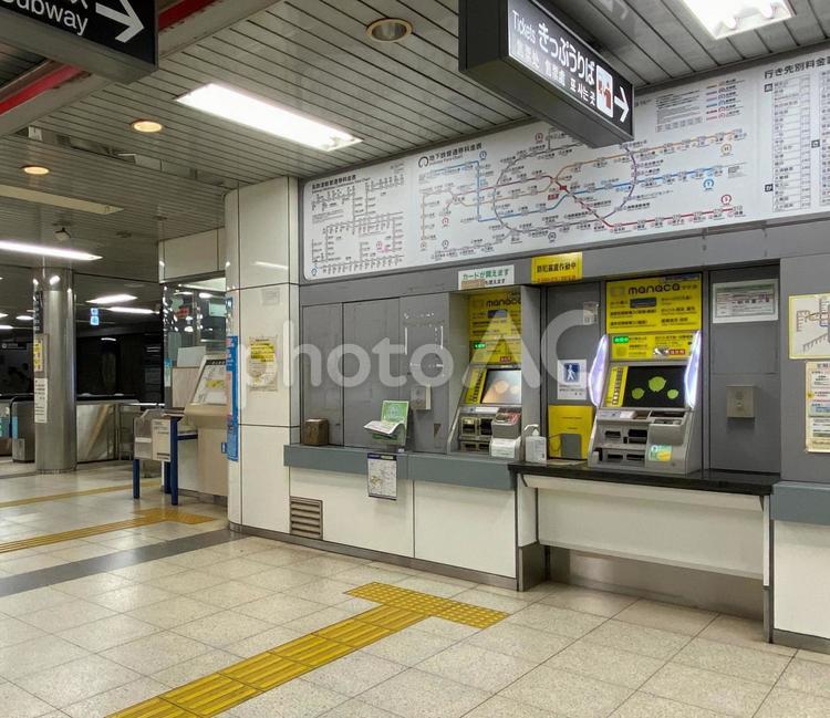 切符売り場イメージ 駅,鉄道,旅の写真素材