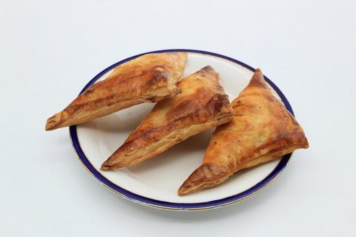 手焼きアップルパイ アップルパイ,手焼,手作りの写真素材