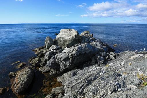 愛媛県伊方町 番匠鼻 愛媛県伊方町 番匠鼻 番匠鼻,岬,半島の写真素材