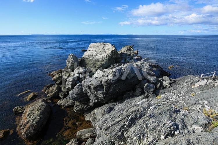 愛媛県伊方町　番匠鼻 番匠鼻,岬,半島の写真素材