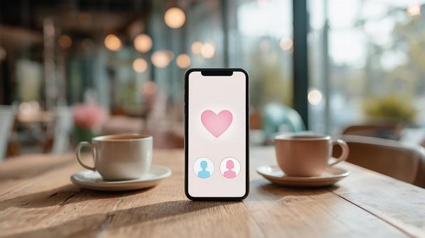 マッチングアプリの写真