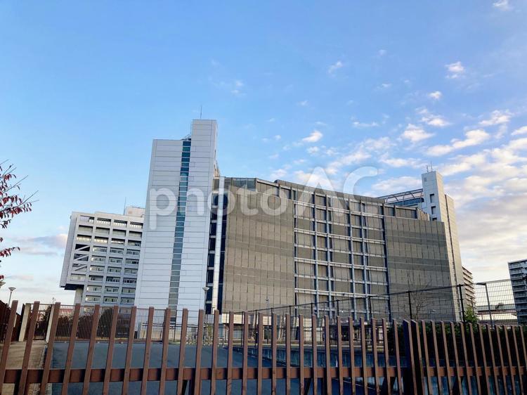 東京風景・小菅 小菅,葛飾区,東京都の写真素材