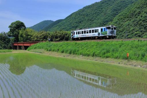 山口線ジーゼル機関車-6 山口線ジーゼル機関車-6 ローカル線,ローカル列車,山口線の写真素材