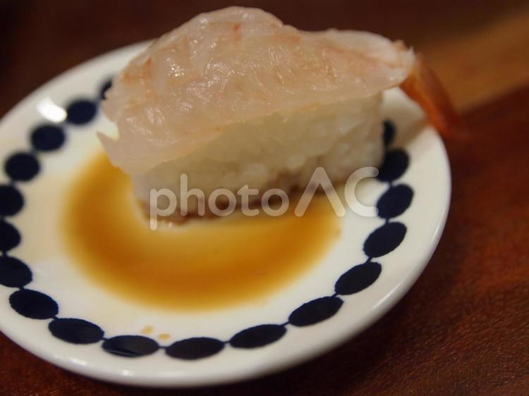 寿司（生エビ） 寿司,生,エビの写真素材